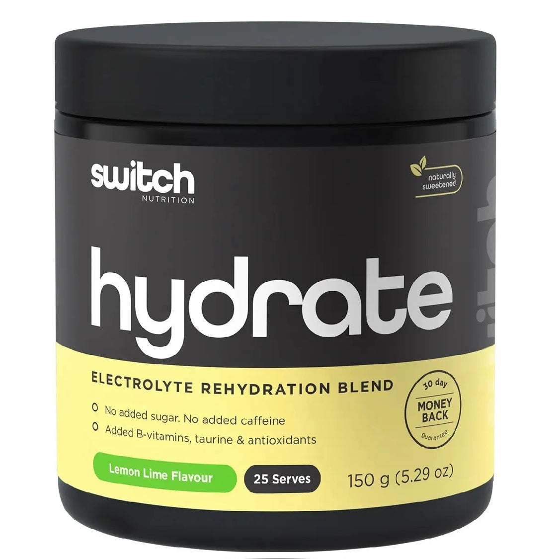 Switch Nutrition Hydrate Switch Tub Lemon Lime 150g – Unique Wholefood