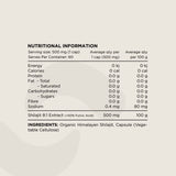 Switch Nutrition Organic Himalayan Shilajit 60C