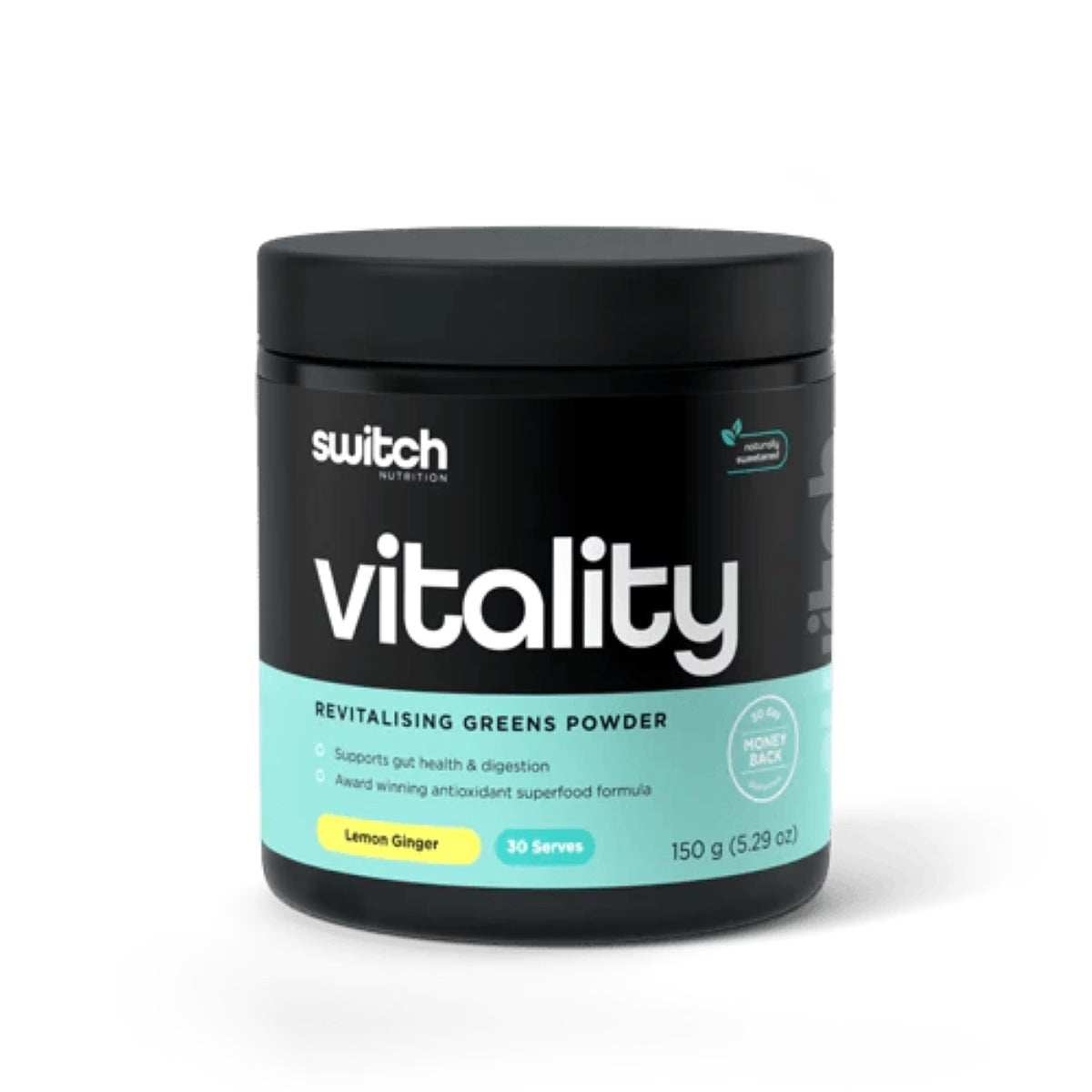Switch Nutrition Vitality Green Lemon ginger 150g