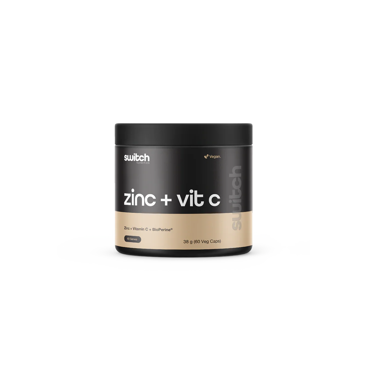 Switch Zinc + Vitamin C 60 Caps