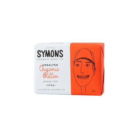 Symons Butter Unsalted ed 250g – Unique Wholefood
