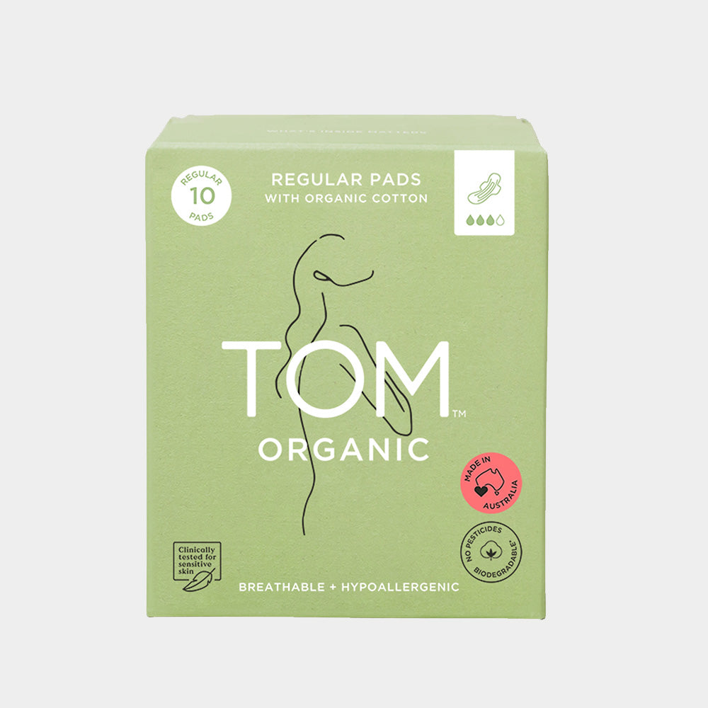 Tom Organic Pads Regular 10