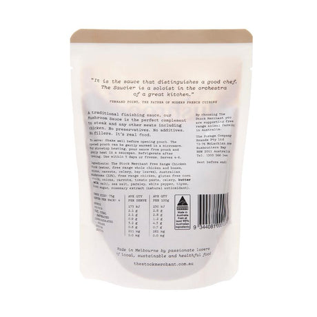 The Stock Merchant Mushroom Sauce