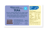 The Stock Merchant Stock Wild-Caught Tuna in Pure Water with Sea Salt 120g