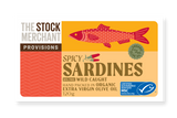 The Stock Merchant Spicy Sardines 120g