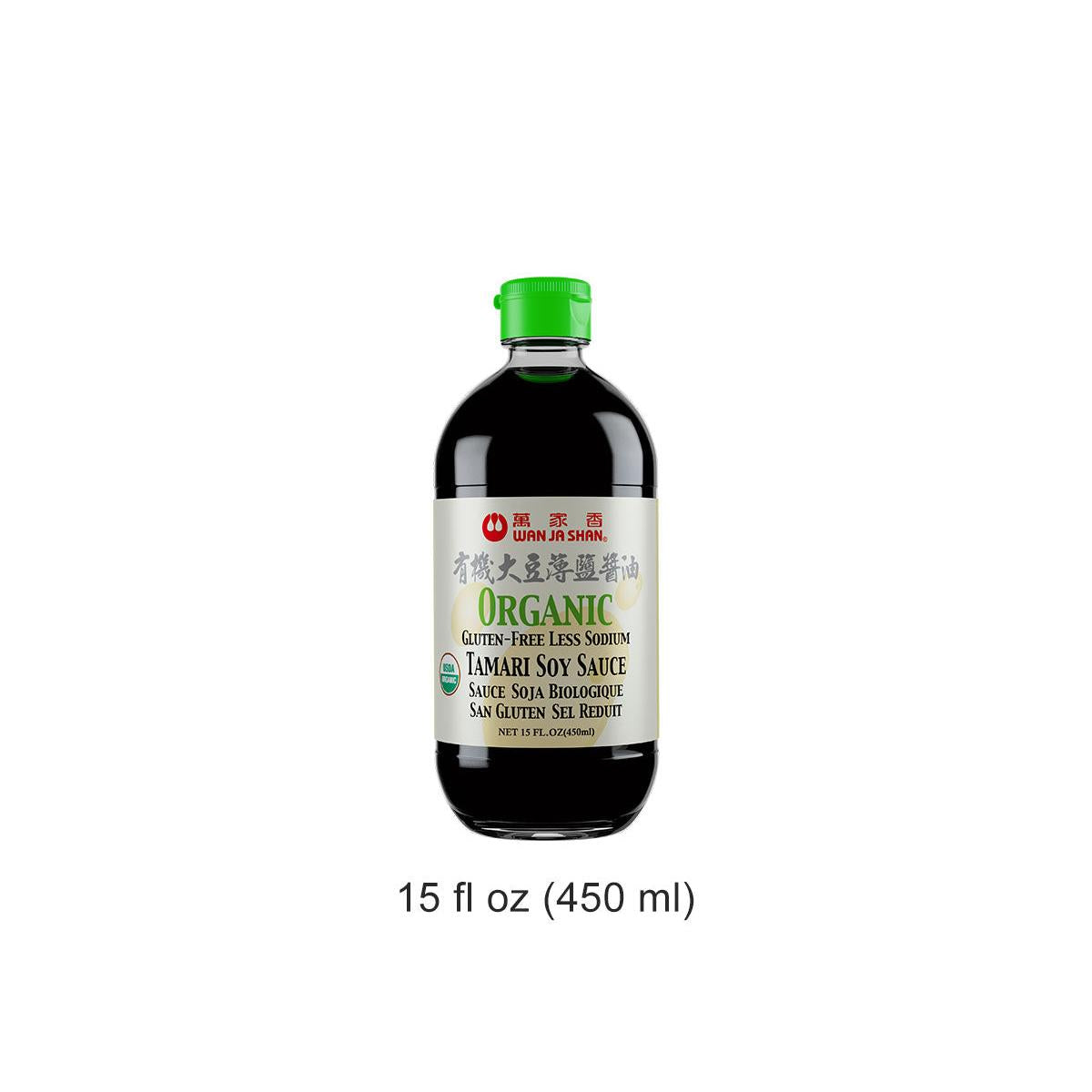 Tamari GF Less Sod 450ml