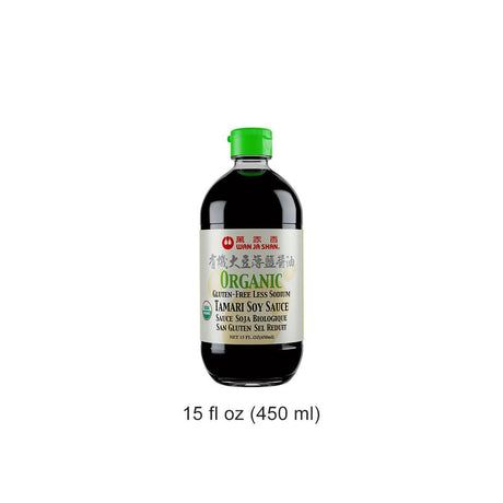 Tamari GF Less Sod 450ml