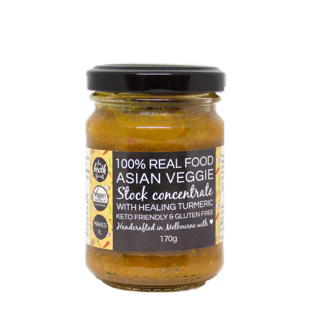 The Broth Sisters Asian Vegetable Stock Concentre 170g