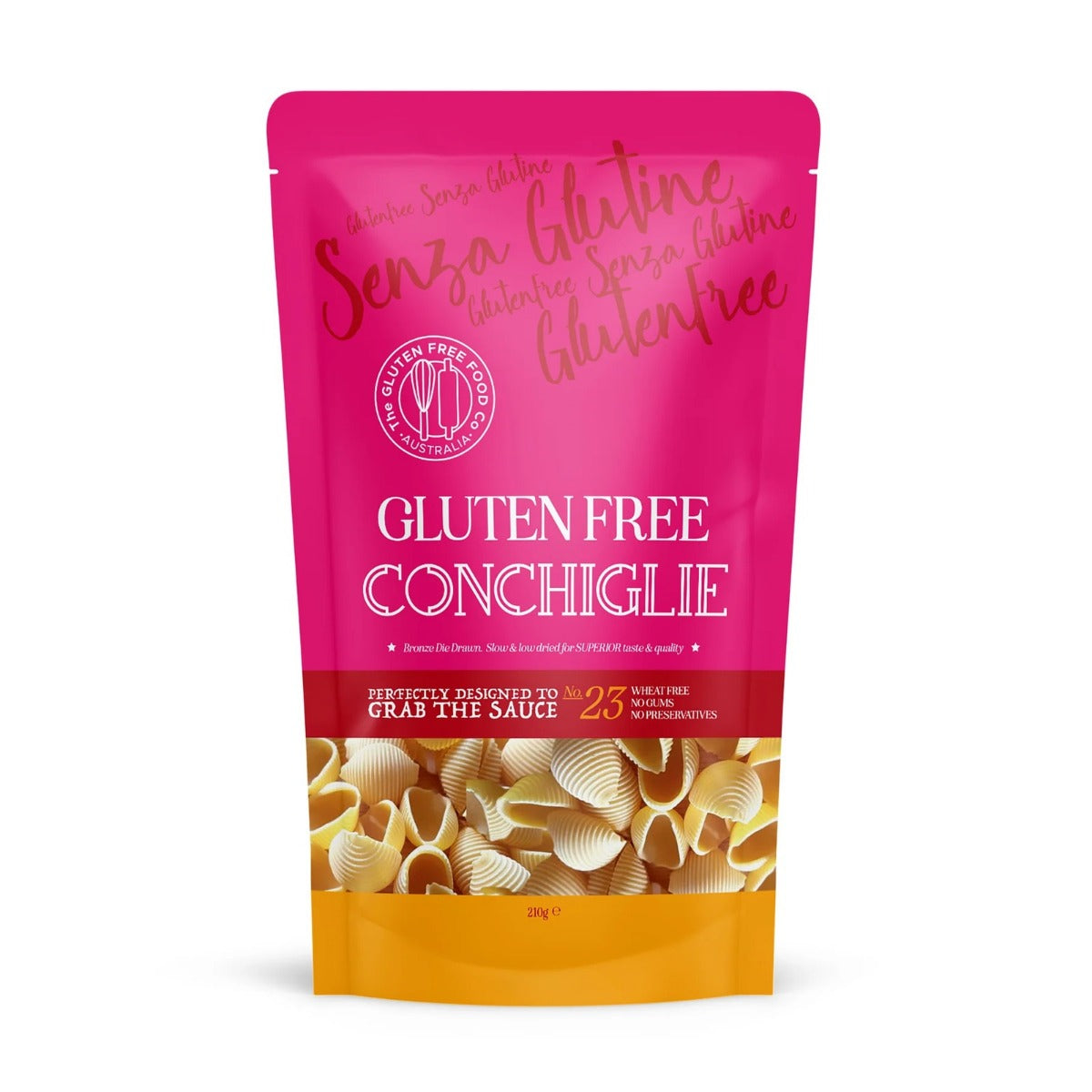 The Gf Co Pasta Conchiglie 210g