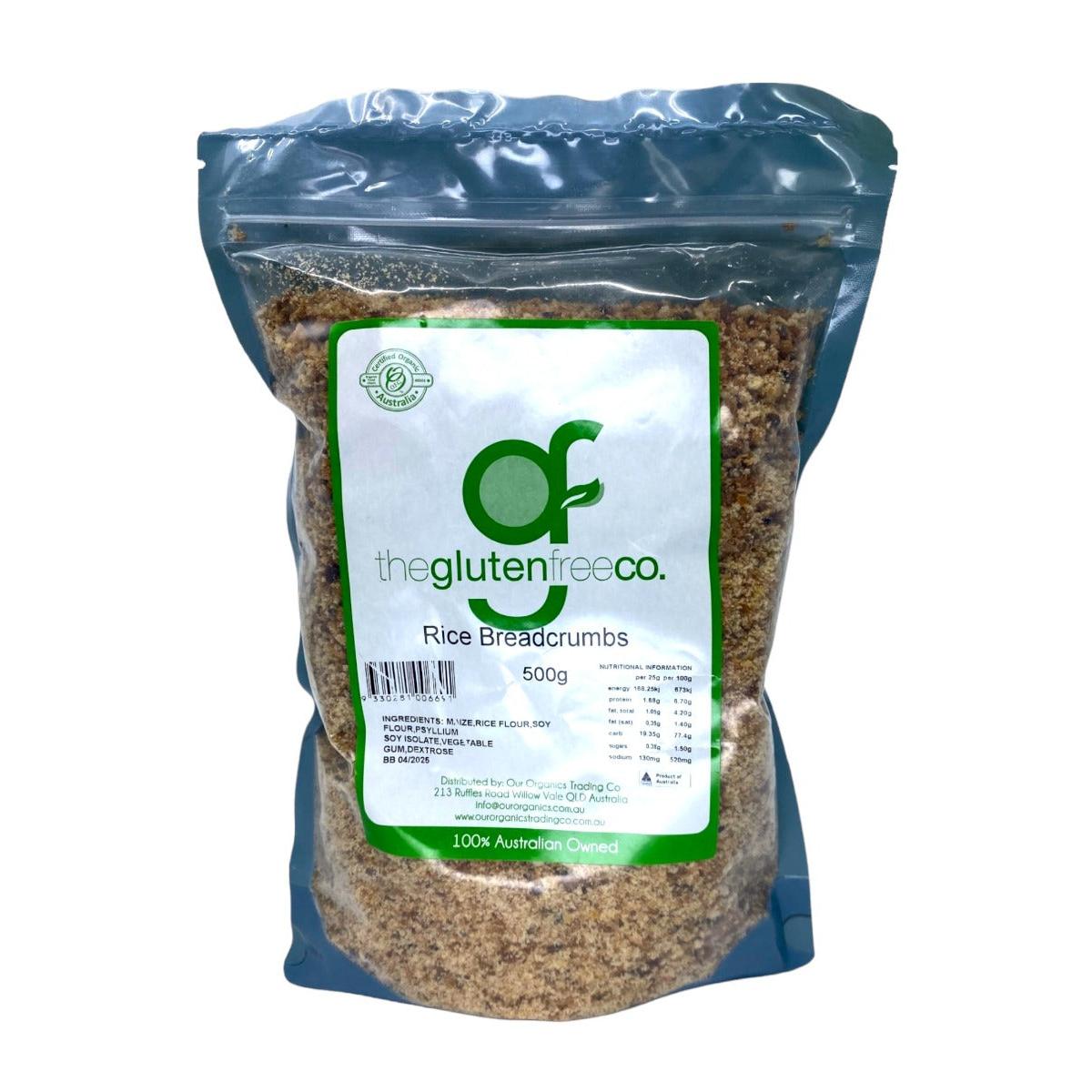 The Gluten Free Co Rice Breadcrumbs 500g