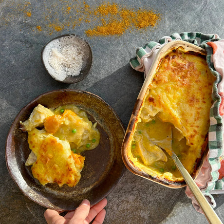 The Good Farm Shop Organic Chicken Curry Pie 800g