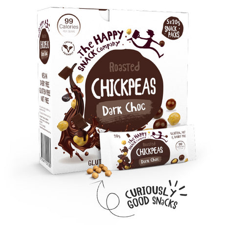The Happy Snack Company Chickpea D.Chocolate 5X20g