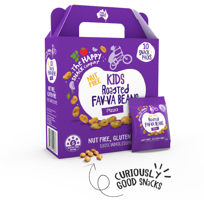 The Happy Snack Company Snack Fava Beans Pizza 150G