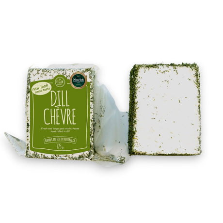 The Vegan Dairy Vegan Dairy Dill Chevre 125g
