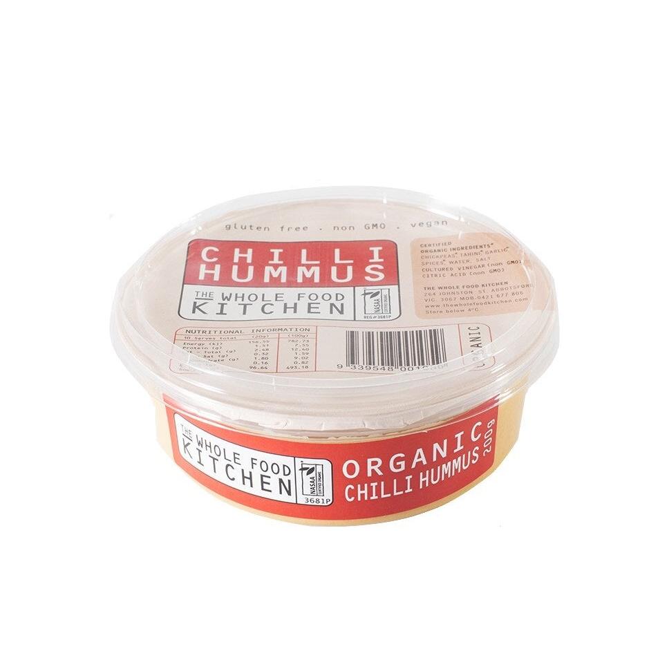 The Whole Food Kitchen Chilli Hummus 200g