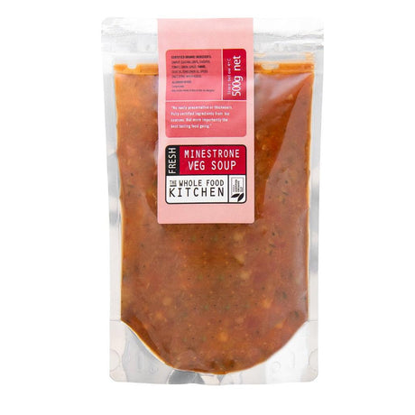The Whole Food Kitchen Minestr Veg Soup 500g