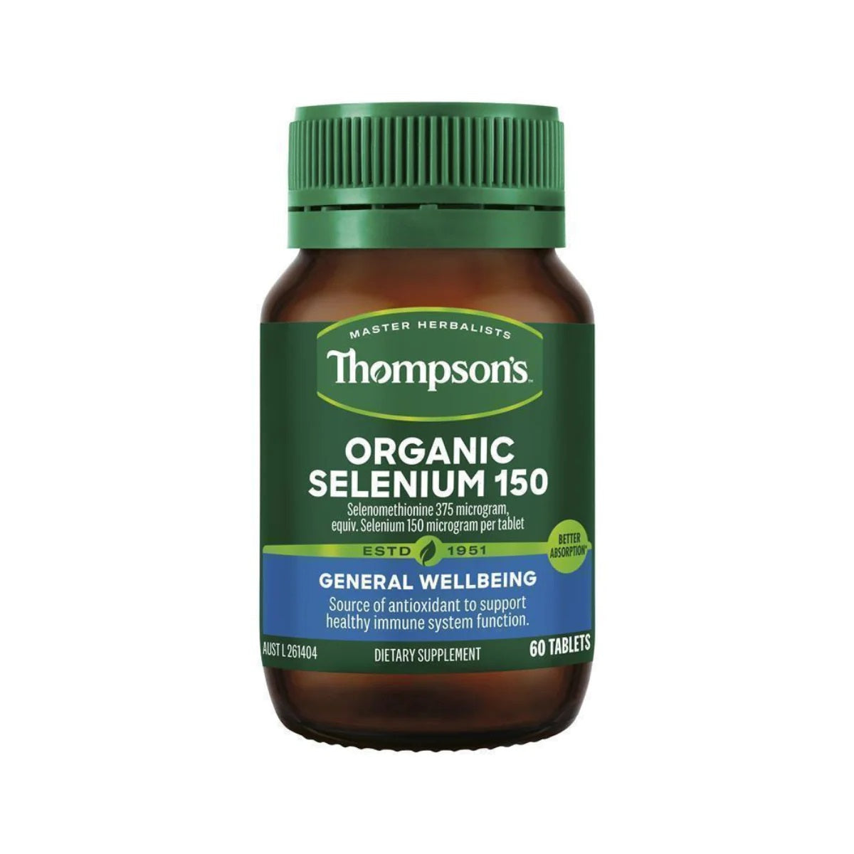 Thompsons Selenium 150mcg 60t