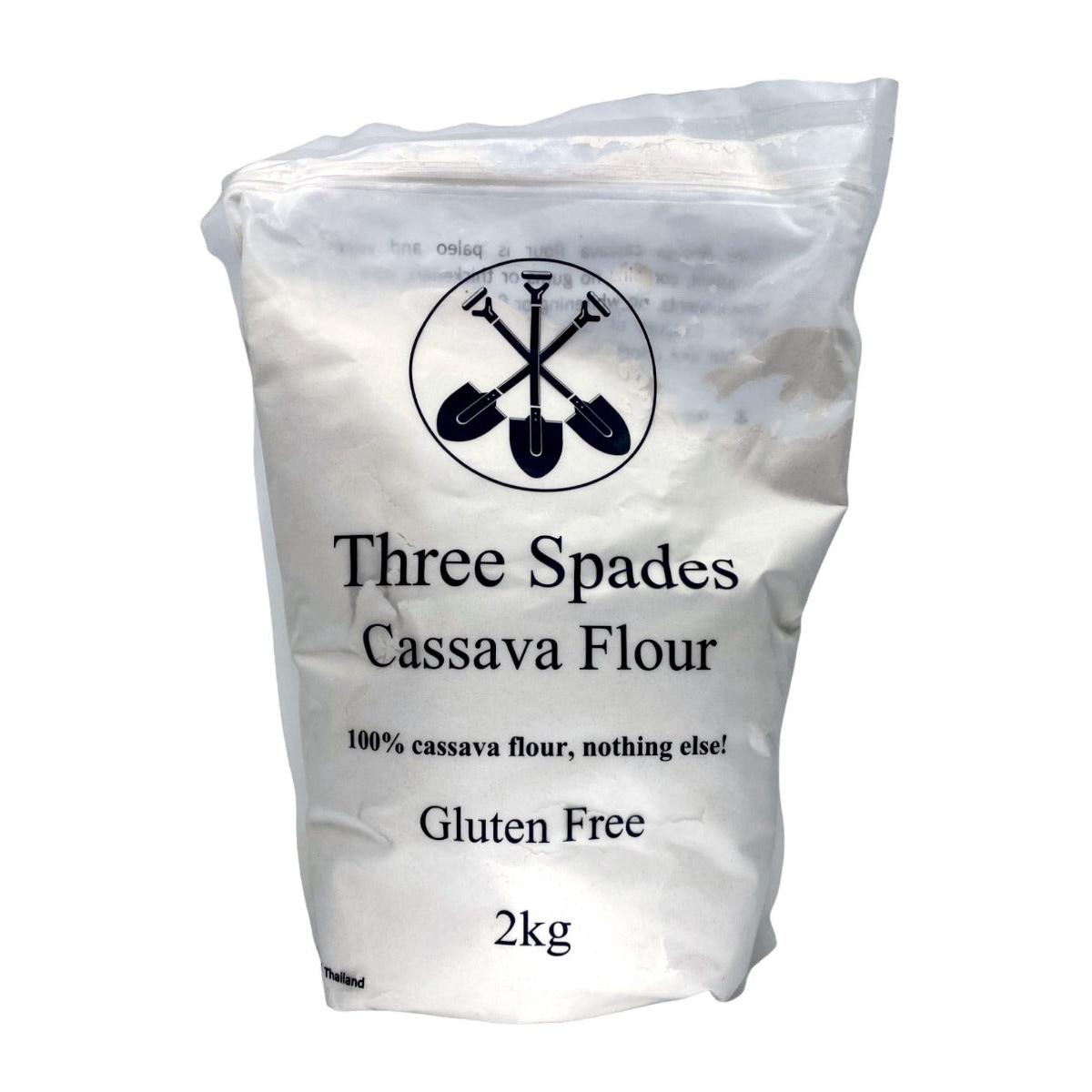 Three Spades Cassava Flour 2kg