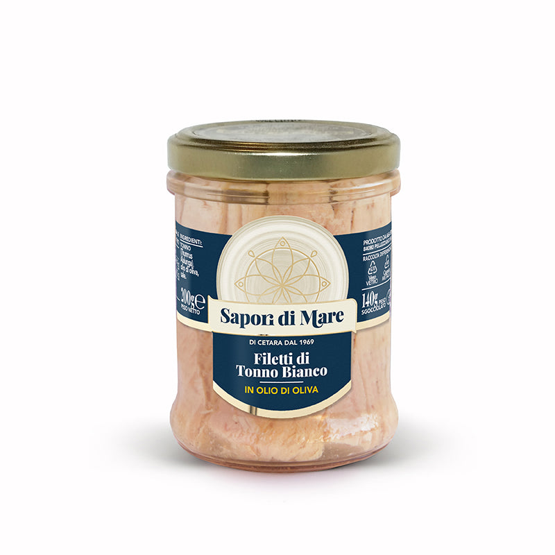 Sapori Di Mare White Tuna Fillets in Olive Oil 200g