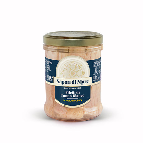 Sapori Di Mare White Tuna Fillets in Olive Oil 200g