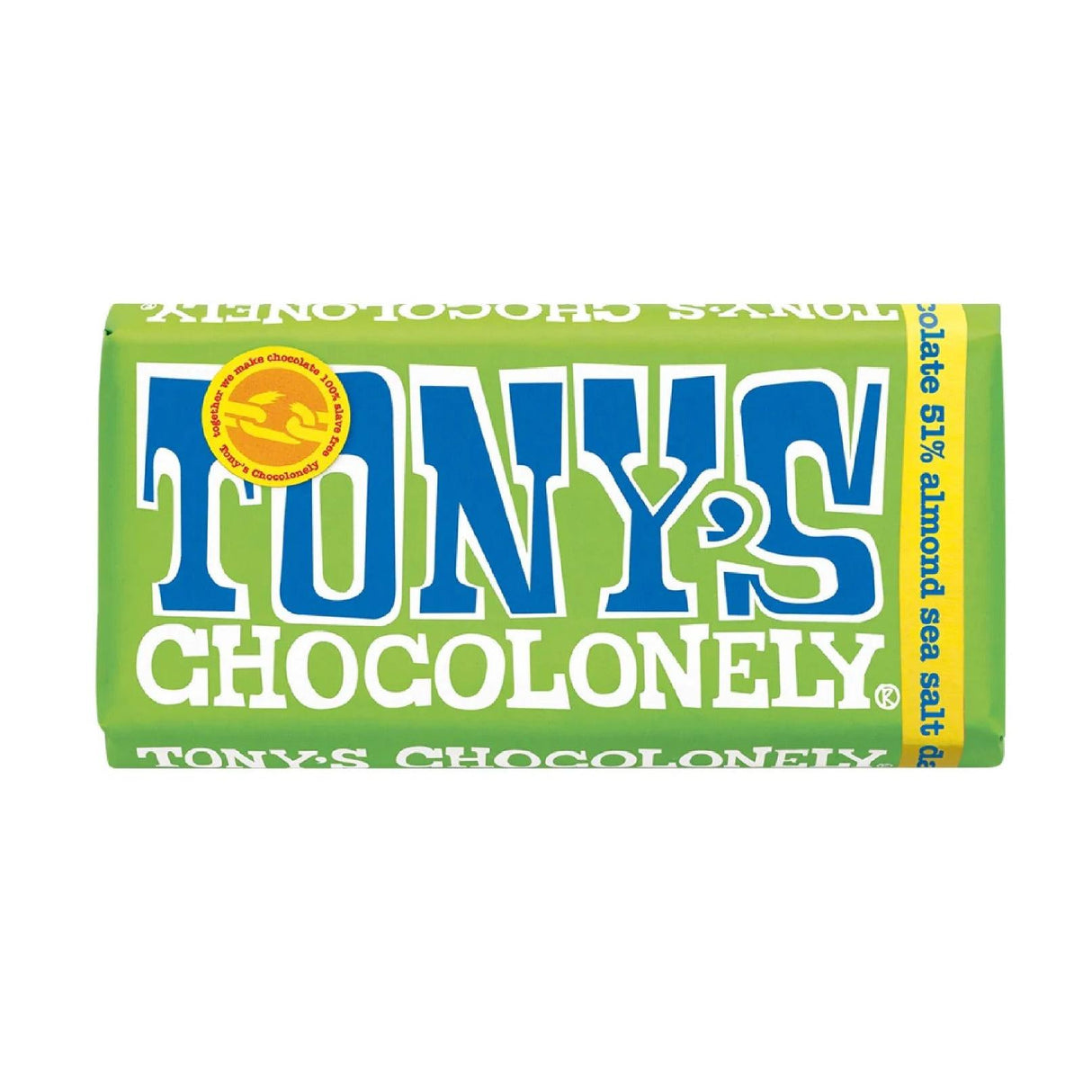 Tony's Chocolonely Dark Almond Sea Salt 180g