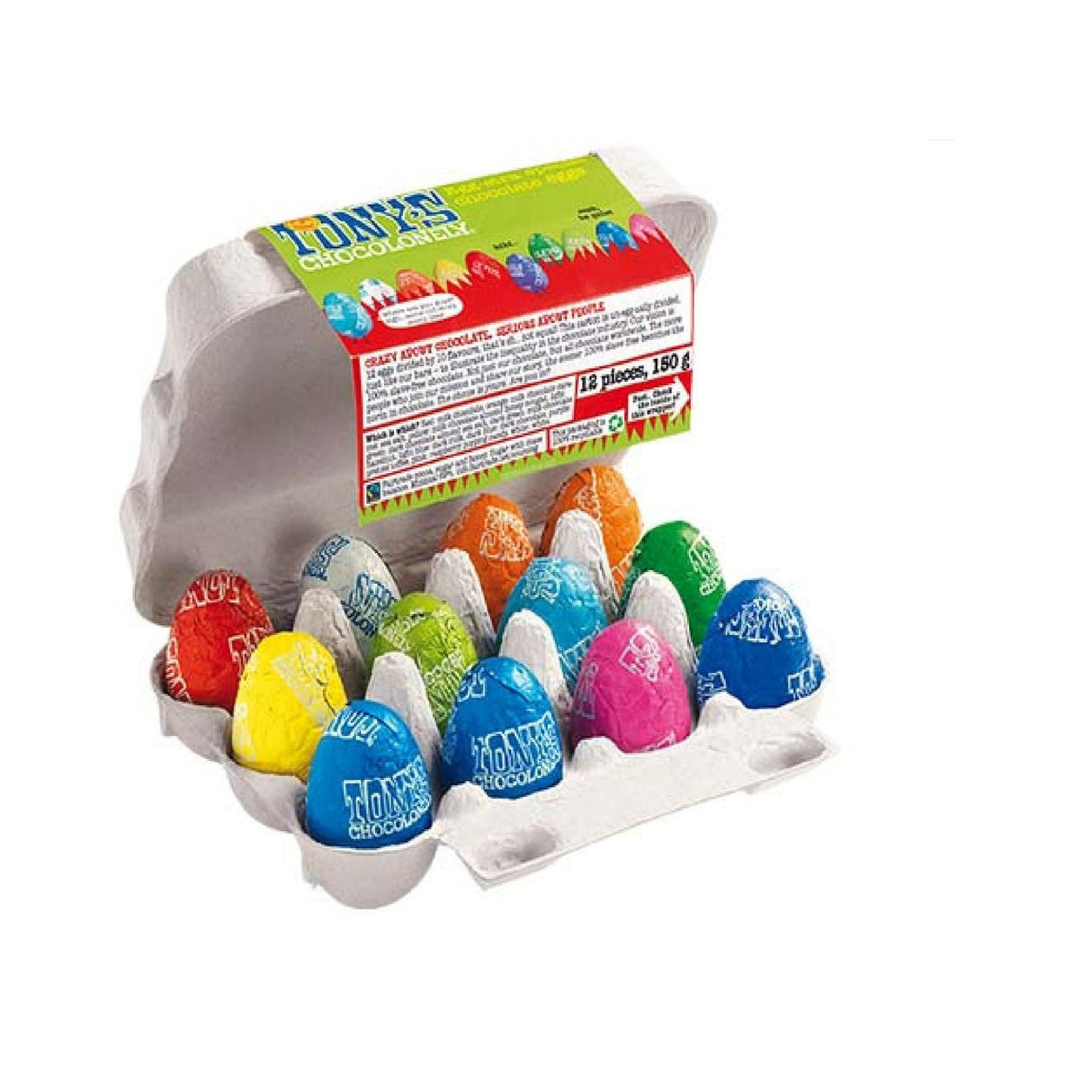 Tony's Chocolonely Egg-stra Special Chocolate Eggs 150g