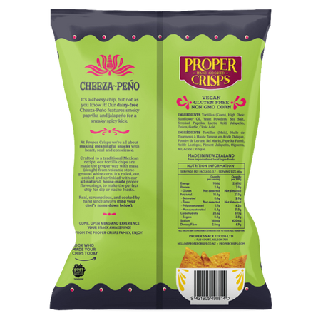 Proper Crisps Cheeza-Peno Tortilla 170g