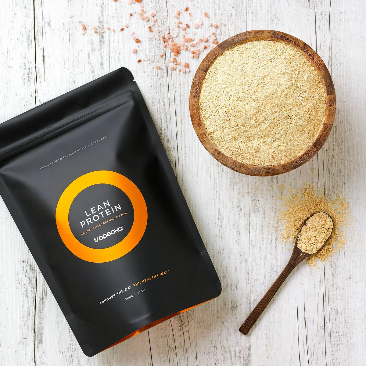 Tropeaka Lean Protein Salted Caramel 500g