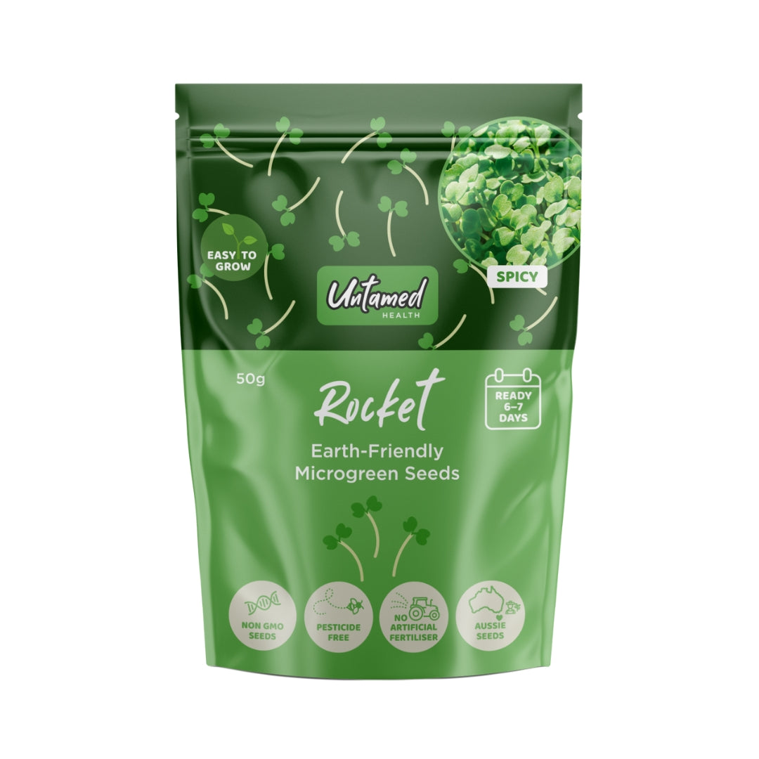 Untamed Health Rocket Microgreen Seeds 50g