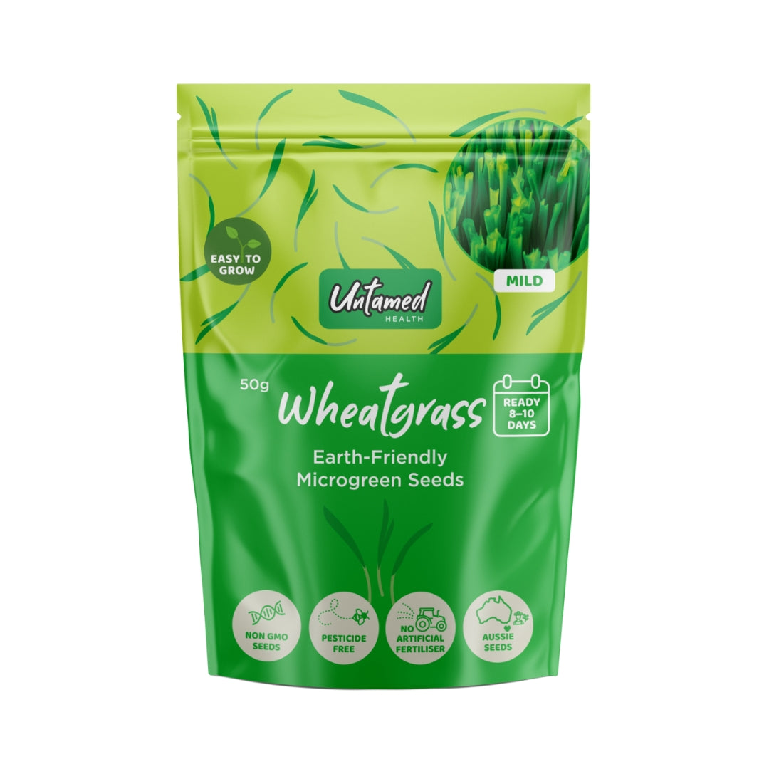 Untamed Health Wheatgrass Seeds 50g