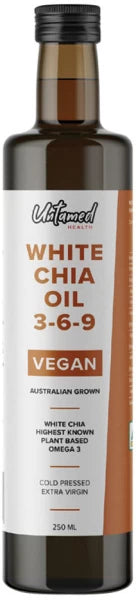 Untamed HealthWhite Chia Seed Oil 3-6-9250ml