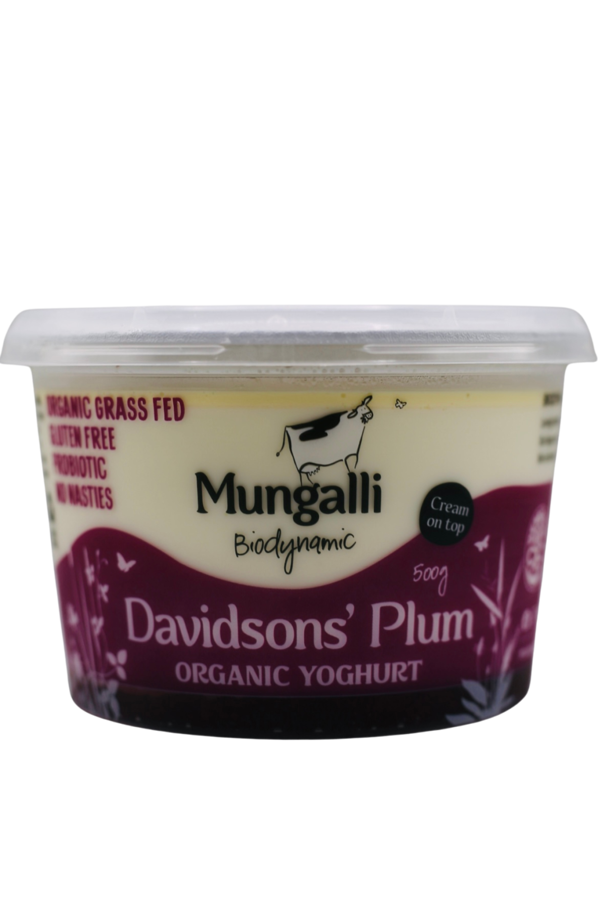 Mungalli Davidson’s Plum Organic Yoghurt 500g