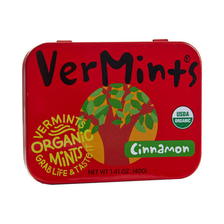VerMints Cinnamon Organic Mints 40g