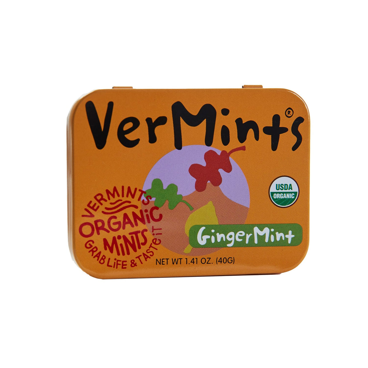 VerMints GingerMint Organic Mints 40g