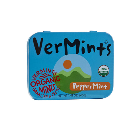 VerMints PepperMint Organic Mints 40g