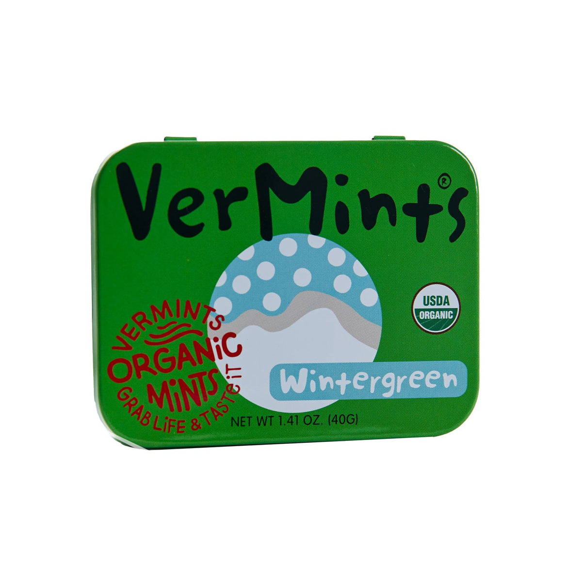 VerMints Wintergreen Organic Mints 40g