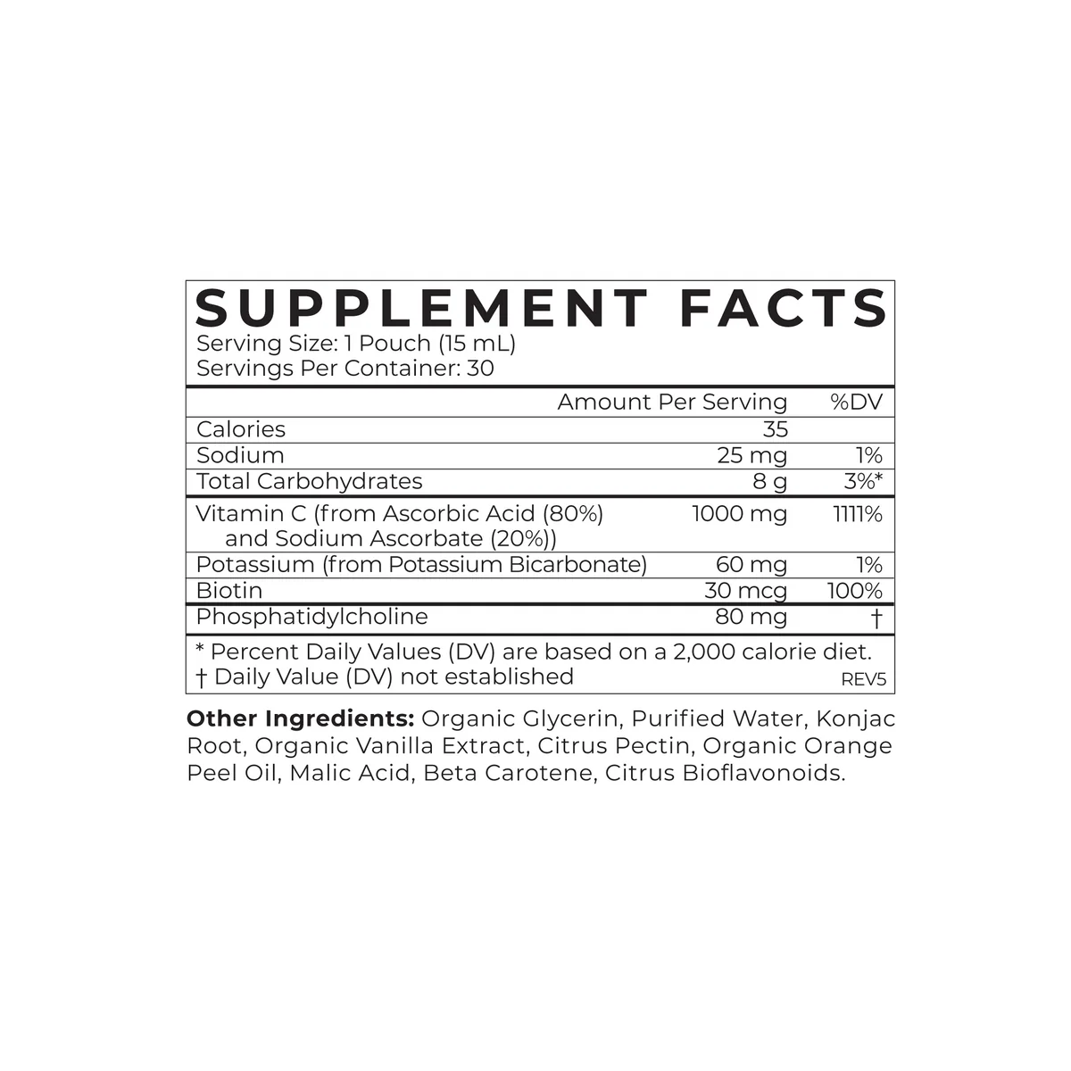 Cymbiotika Liposomal Vitamin C 30x15ml