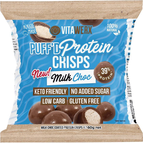 Vitawerx Milk Chocolate Puff 60g