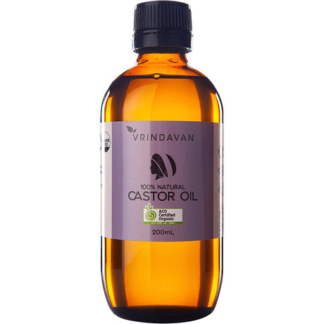 Vrindavan Castor Oil Glass 200ml