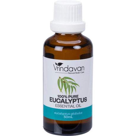 Vrindavan Oil (100%) Eucalyptus 50ml