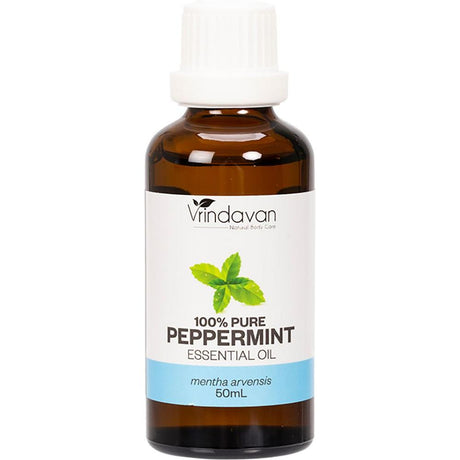 Vrindavan Oil (100%) Peppermint 50ml