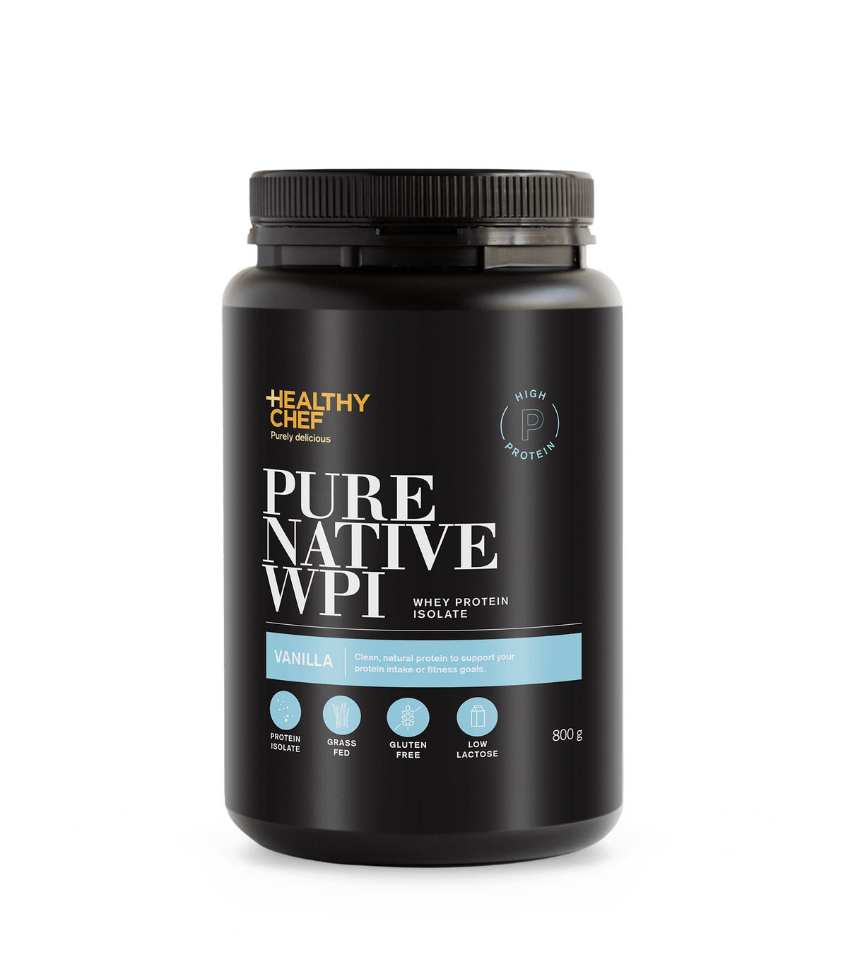 The Healthy Chef Whey Protein Isolate Vanilla 800g