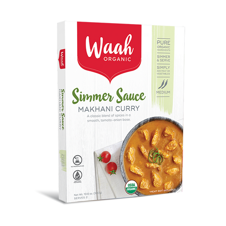 Waah Organics Simmer Sauces Makhani Curry 300g
