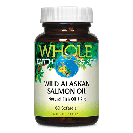 Whole Earth Sea Alas Salmon Oil 60c