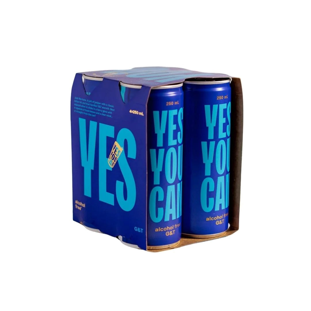 Yes You Can G&T 4x250ml