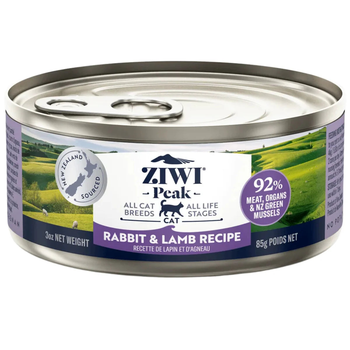 Ziwi Peak Wet Rabbit & Lamb Recipe for Cats 85g