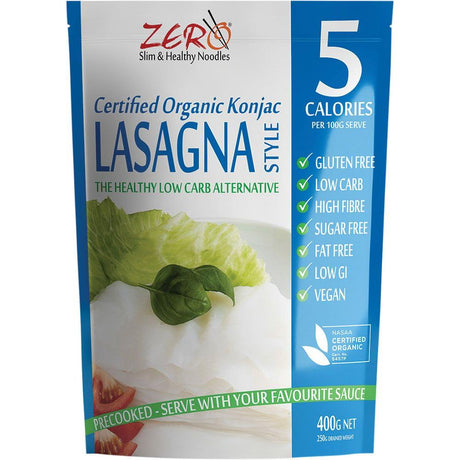 Zero Slim Healthy Konjac Lasagna Style 400g