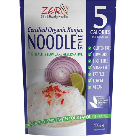 Zero Slim Healthy Konjac Noodles Style 400g