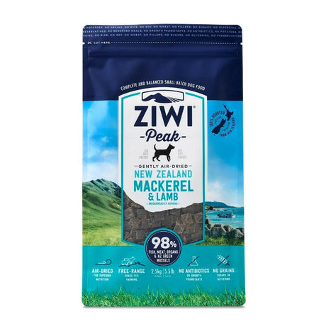 Ziwi Peak Dog Dried Mackerel Lamb 2.5kg