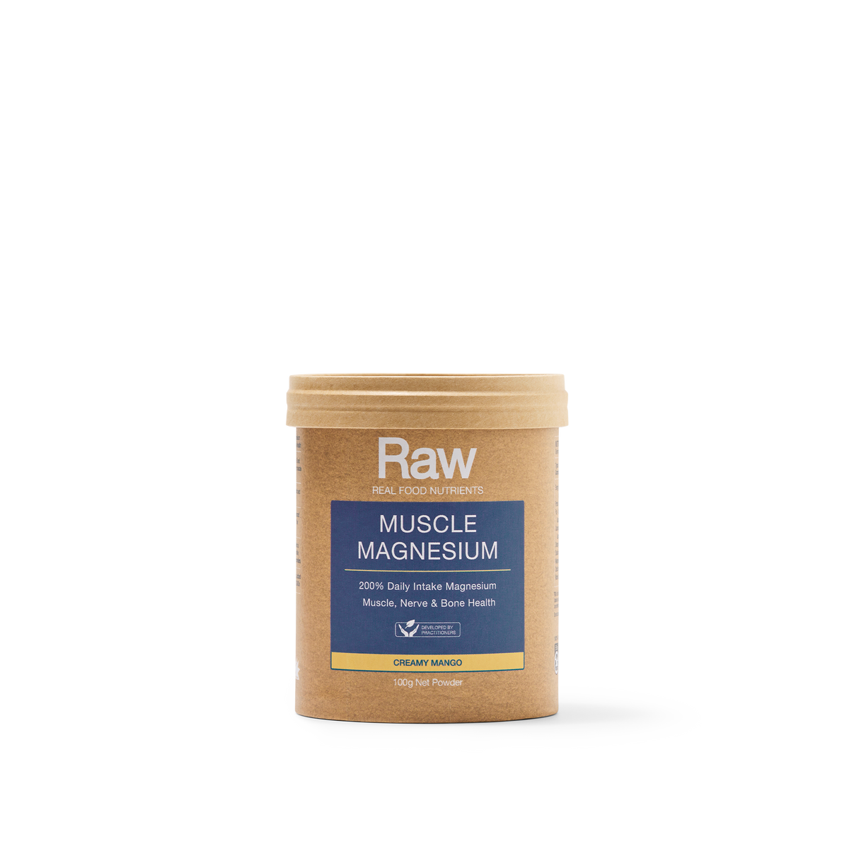 Amazonia Raw Muscle Magnesium Creamy Mango 100g